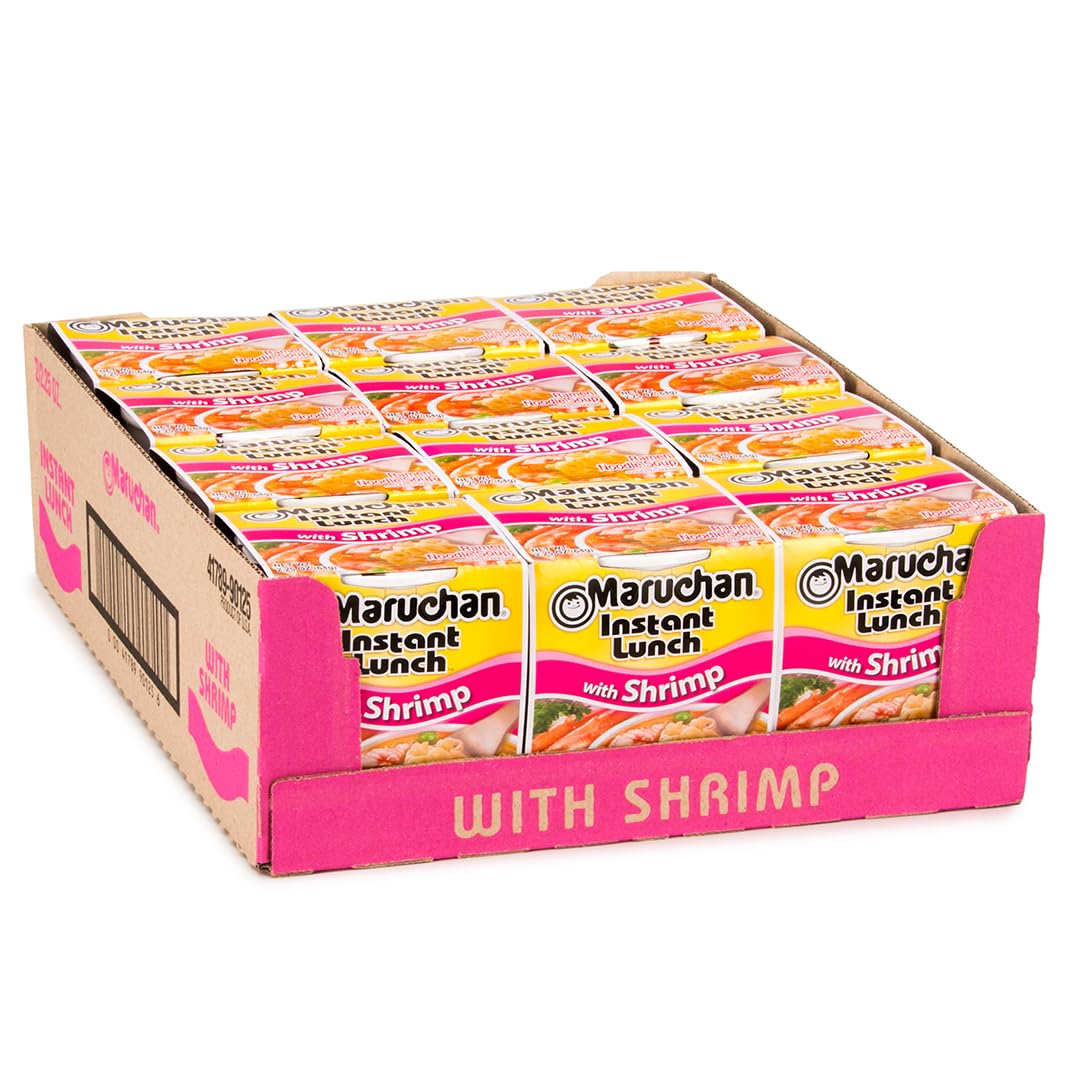 Amazon.com: Maruchan Instant Lunch Ramen Noodles, Shrimp Flavor